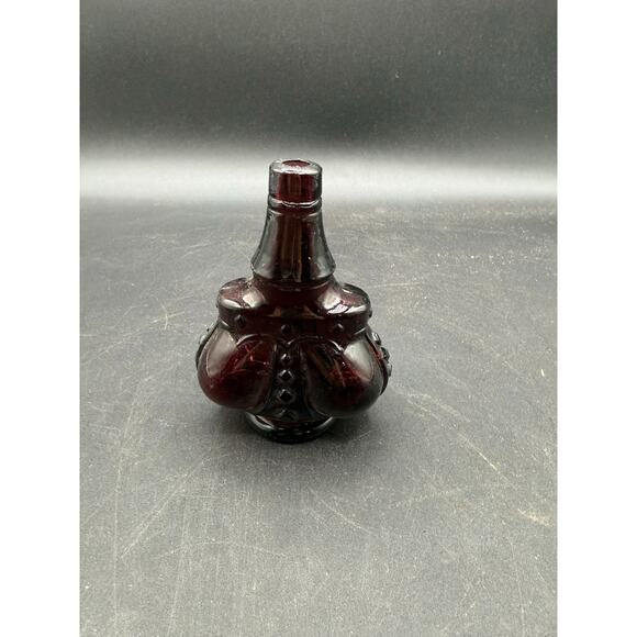 Vintage Wheaton amethyst purple Bottle 3 1/2 " - no stopper - Picture 1 of 10